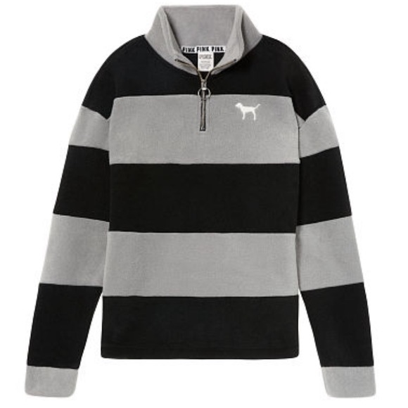 NWT Victoria Secret / Pink polar fleece sweater - Picture 1 of 7